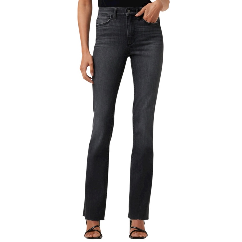 Anthropologie Pilcro Curvy High-Rise Bootcut Jeans size 27 in Black